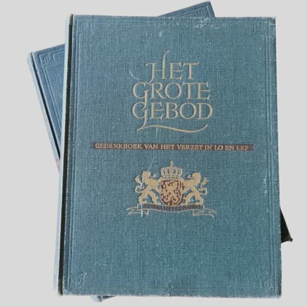 1951 Het Grote Gebod Dutch WW2 Book Set Christian Resistance Netherlands